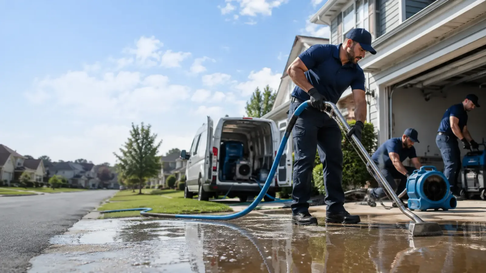 Flood Damage Restoration in Elnora, IN
